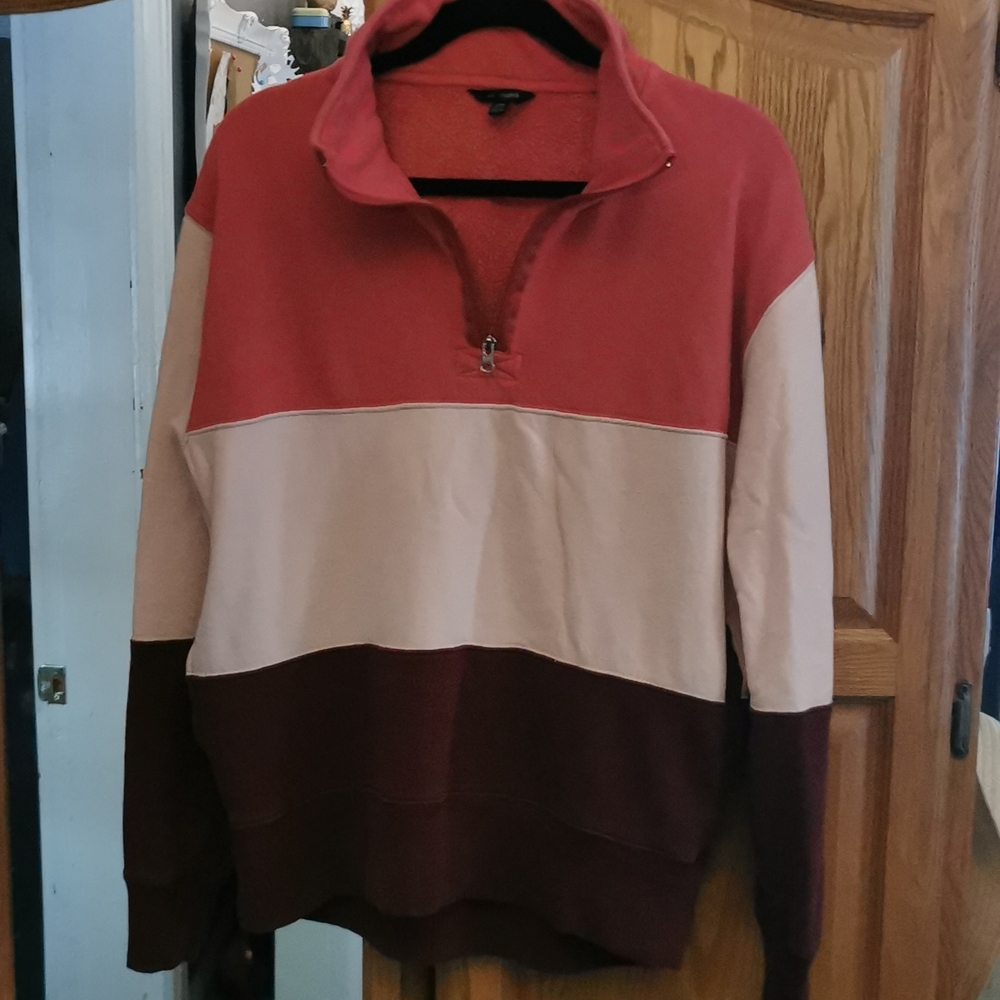 Colour block sweater